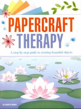 Paperback Papercraft Therapy Book