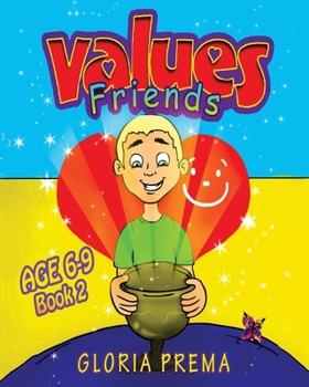 Paperback Values Friends, Age 6-9, Book 2 Book