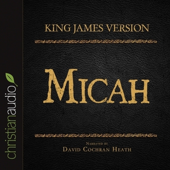 Audio CD Holy Bible in Audio - King James Version: Micah Book