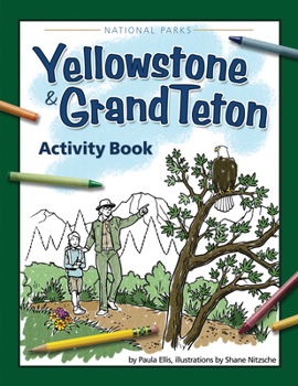 Paperback Yellowstone & Grand Teton Activity Book