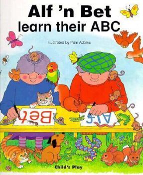 Paperback Alf 'n Bet Learn Their ABC Book