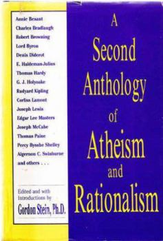 Hardcover A Second Anthology of Atheism and Rationalism (Skeptic's Bookshelf) Book