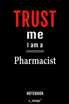 Notebook for Pharmacists / Pharmacist: awesome handy Note Book [120 blank lined ruled pages]