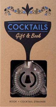 Paperback Cocktails Gift & Book: Includes Cocktail Strainer Book