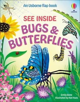Board book See Inside Bugs and Butterflies Book