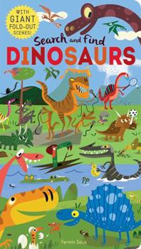 Hardcover Search and Find: Dinosaurs Book