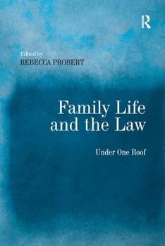 Paperback Family Life and the Law: Under One Roof Book