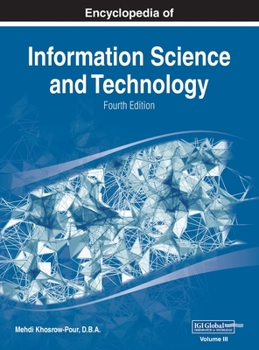 Hardcover Encyclopedia of Information Science and Technology, Fourth Edition, VOL 3 Book