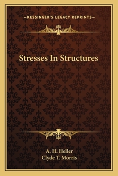 Paperback Stresses In Structures Book