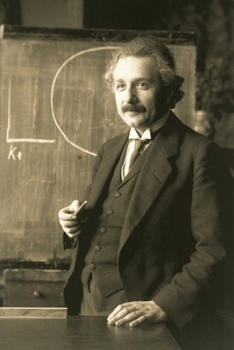 Albert Einstein - achieve your goals, perfect 120 lined pages #3