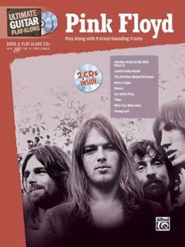 Paperback Ultimate Guitar Play-Along Pink Floyd: Authentic Guitar Tab, Book & 2 CDs [With Play-Along CD] Book