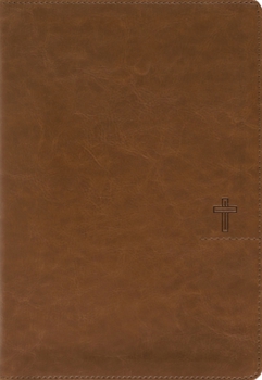 Imitation Leather Nasb, Thinline Bible, Giant Print, Leathersoft, Brown, Red Letter, 1995 Text, Comfort Print Book