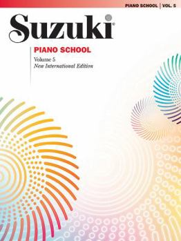 Paperback Suzuki Piano School, Vol 5: Piano Part Book