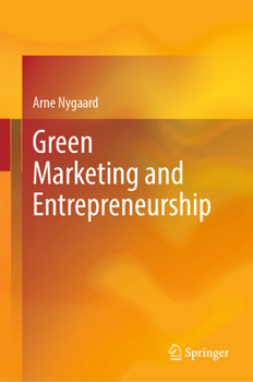 Hardcover Green Marketing and Entrepreneurship Book