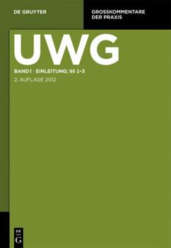 Hardcover Einleitung; §§ 1-3 (Großkommentare der Praxis) (German Edition) [German] Book