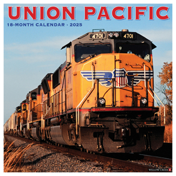 Calendar Union Pacific 2025 12 X 12 Wall Calendar Book