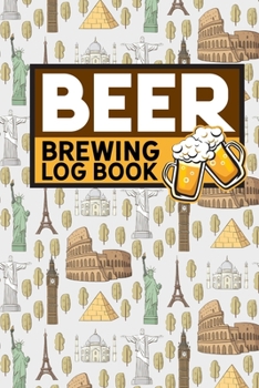 Paperback Beer Brewing Log Book