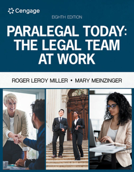 Loose Leaf Paralegal Today: The Legal Team at Work, Loose-Leaf Version Book
