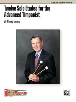 Paperback Twelve Solo Etudes for the Advanced Timpanist Book