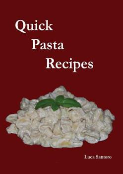 Paperback Quick Pasta Recipes Book