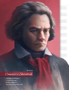 Paperback Composer's Sketchbook: Beethoven Book