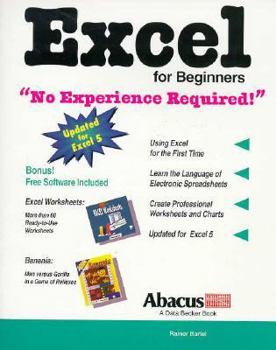 Paperback Excel 5 for Beginners Book