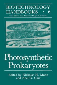 Paperback Photosynthetic Prokaryotes Book