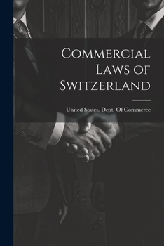 Paperback Commercial Laws of Switzerland Book