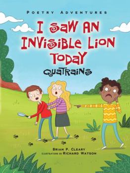 Paperback I Saw an Invisible Lion Today: Quatrains Book