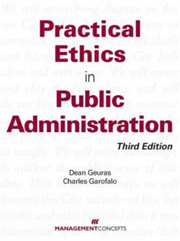 Paperback Practical Ethics in Public Administration Book