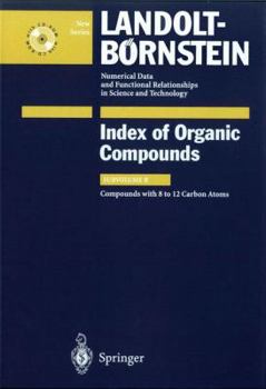 Hardcover Compounds with 8 to 12 Carbon Atoms Book