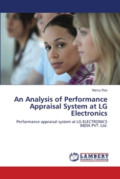 Paperback An Analysis of Performance Appraisal System at LG Electronics Book