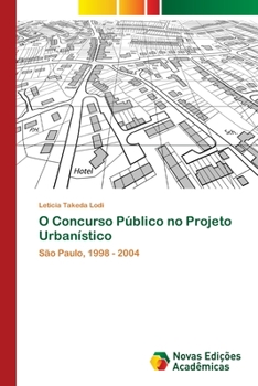 Paperback O Concurso Público no Projeto Urbanístico [Portuguese] Book