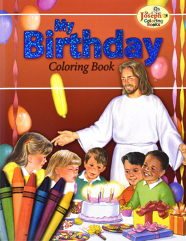 Paperback My Birthday Coloring Book