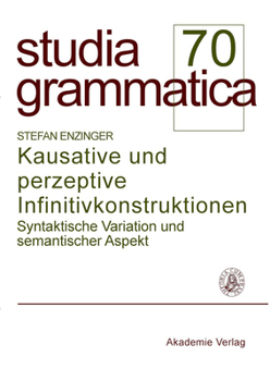 Paperback Kausative Und Perzeptive Infinitivkonstruktionen [German] Book