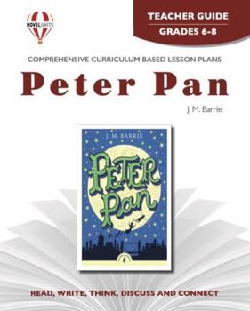 Paperback Peter Pan - Teacher Guide by Novel Units Book