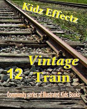 Paperback Vintage Train Book