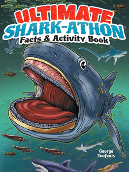 Paperback Ultimate Shark-Athon Facts & Activity Book