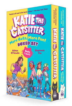 Paperback Katie the Catsitter: More Cats, More Fun! Boxed Set (Books 1 and 2): (A Graphic Novel Boxed Set) Book