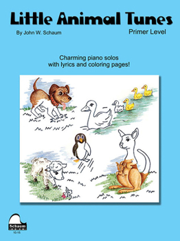 Paperback Little Animal Tunes: Primer Level Book