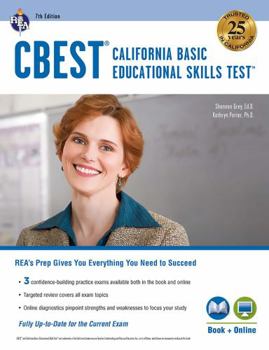 Paperback CBEST (California Basic Educational Skills Test) [With CDROM] Book