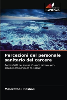 Paperback Percezioni del personale sanitario del carcere [Italian] Book
