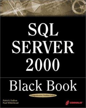 Paperback SQL Server 2000 Black Book [With CDROM] Book