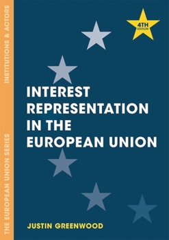 Paperback Interest Representation in the European Union Book