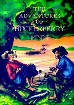 Hardcover The Adventures of Huckleberry Finn (Illustrated Junior Library) Book