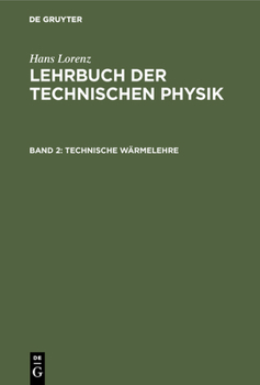 Hardcover Technische Wärmelehre [German] Book