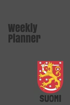 Weekly Planner: Finland calendar organizer agenda for 2020 (Europe)