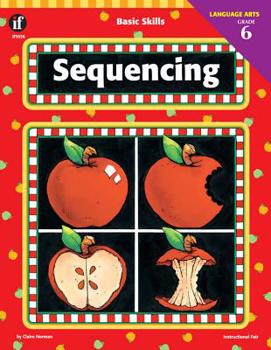 Paperback Sequencing, Grade 6 Book