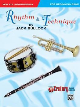 Paperback Rhythm & Technique (Belwin 21st Century Band Method) Book