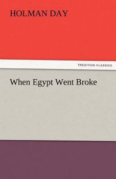 Paperback When Egypt Went Broke Book